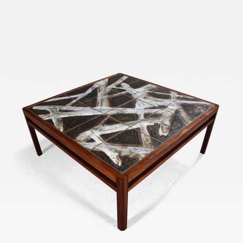 Ole Bjorn Kruger Abstract Tile Coffee Table