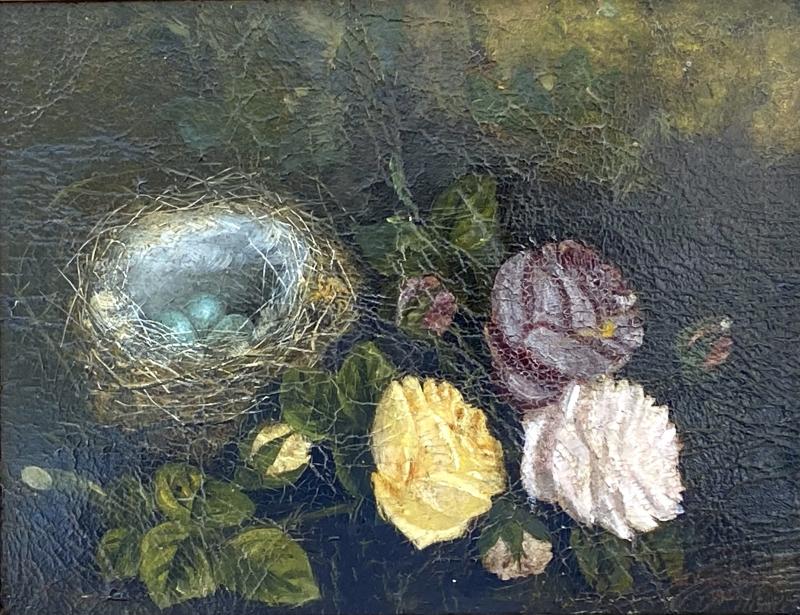 Oliver Clare Still Life with Birds Nest 