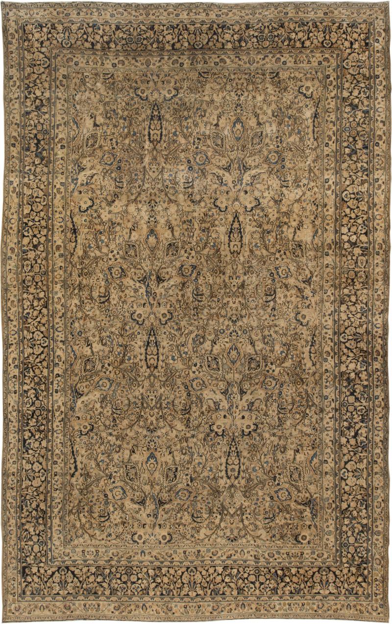 One of a kind Antique Persian Khorassan Handmade Rug