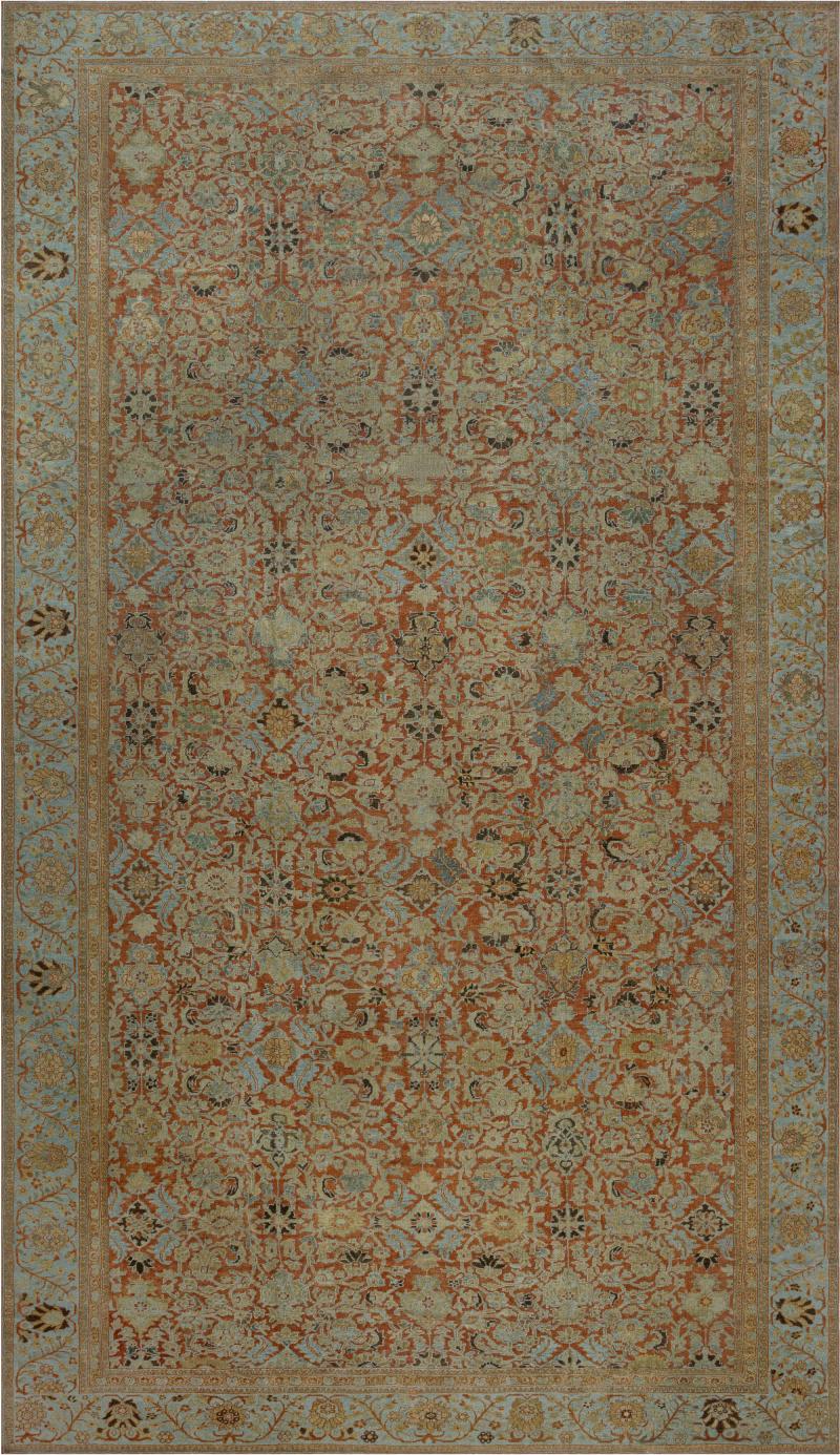 One of a kind Antique Persian Sultanabad