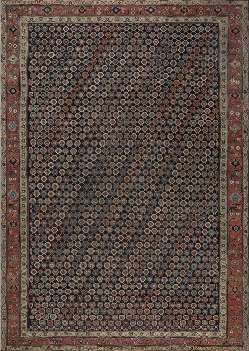 One of a kind Large Antique Northwest Persian Rug