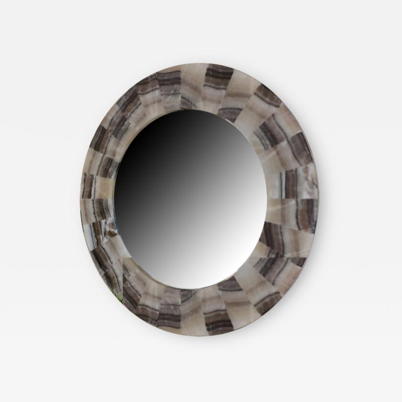 Onyx mirror striped checkered pattern neutral color tones