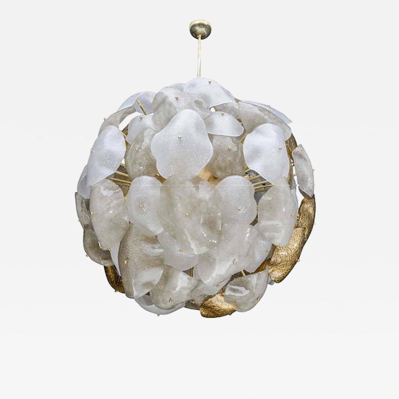 Opulent Murano Glass Sphere Chandelier