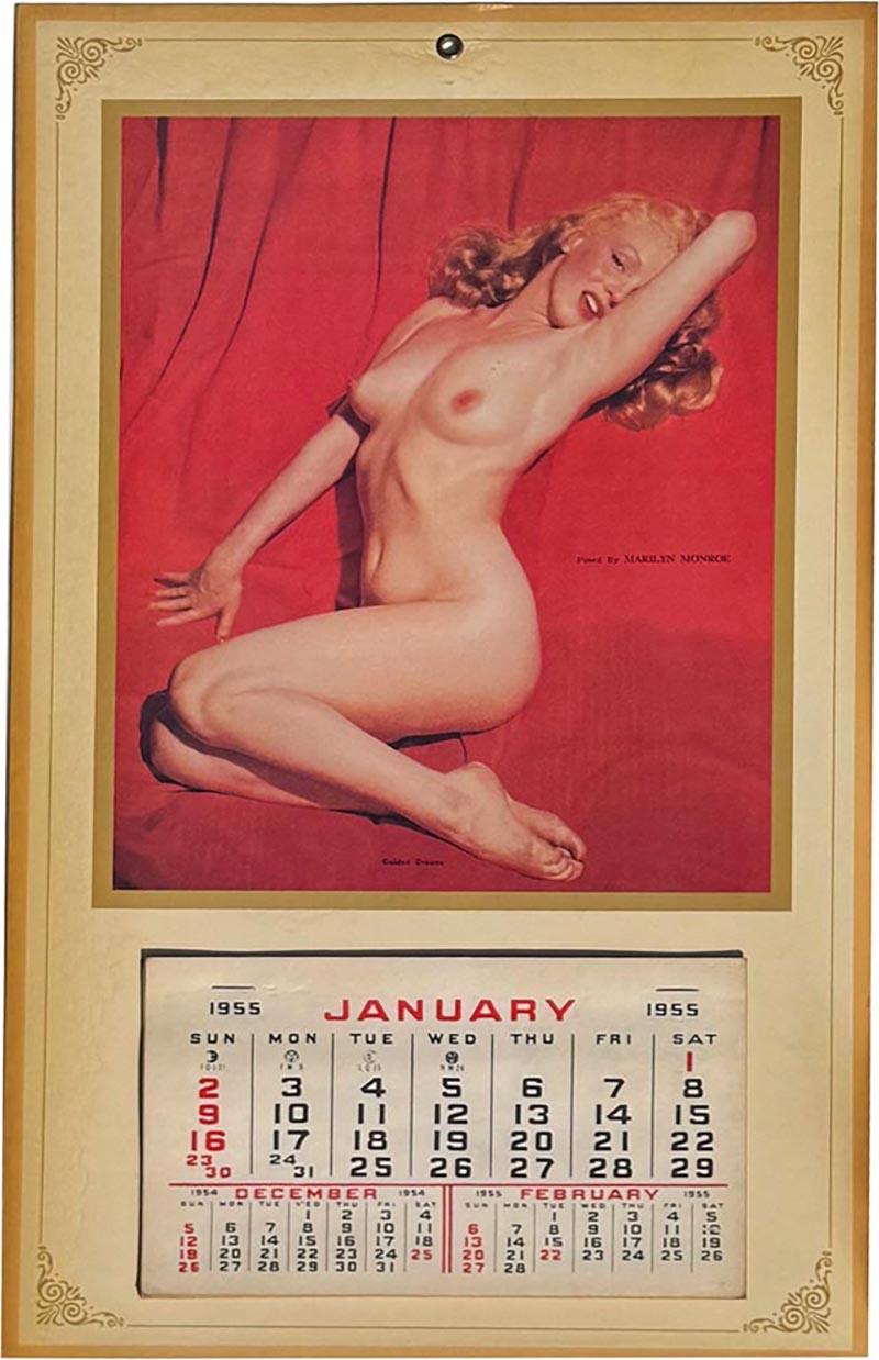 Original 1955 Marilyn Monroe Calendar