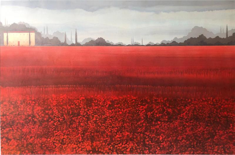 Original Abstract Oil Painting by Charon