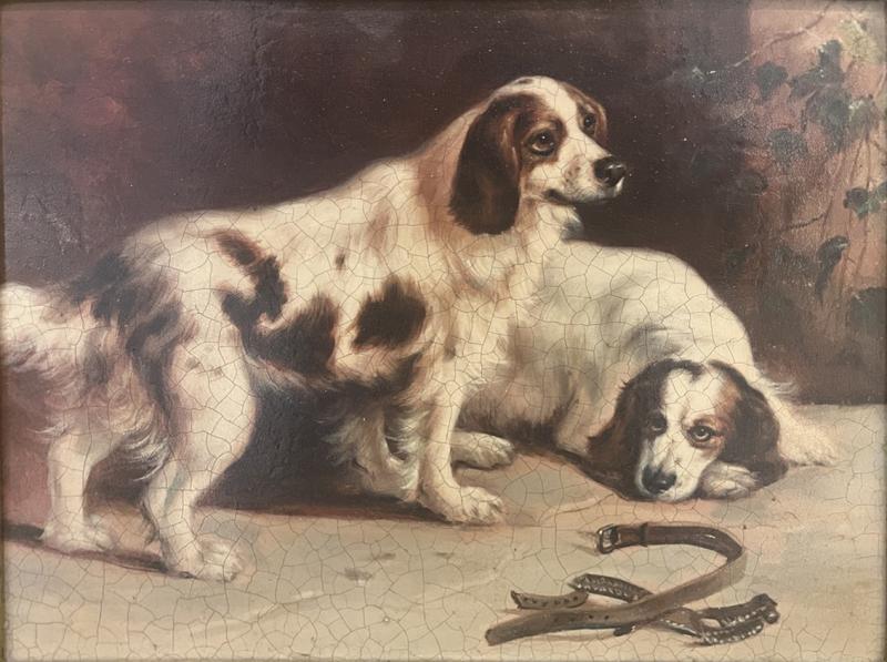 Original Oil on Canvas in Antique Frame