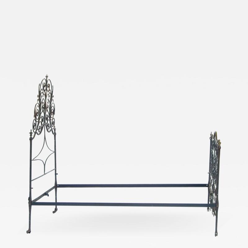 Ornate Iron Bed