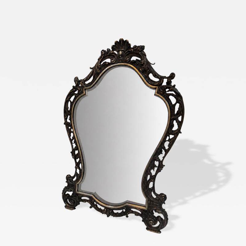 Ornate Vintage Italian Vanity Mirror 1960s