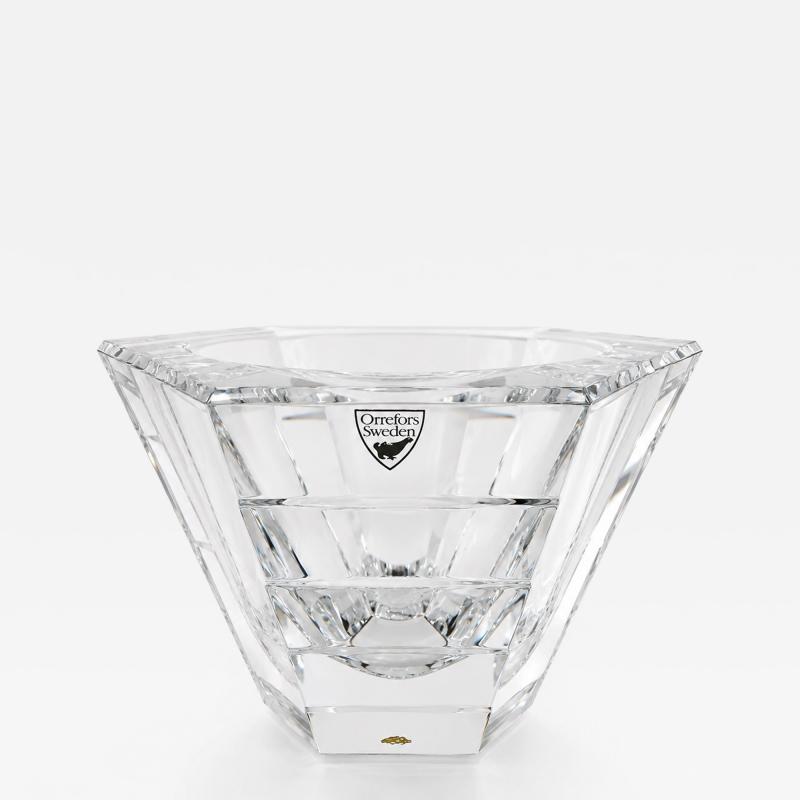 Orrefors Scala Crystal Bowl By Martti Rytk nen 