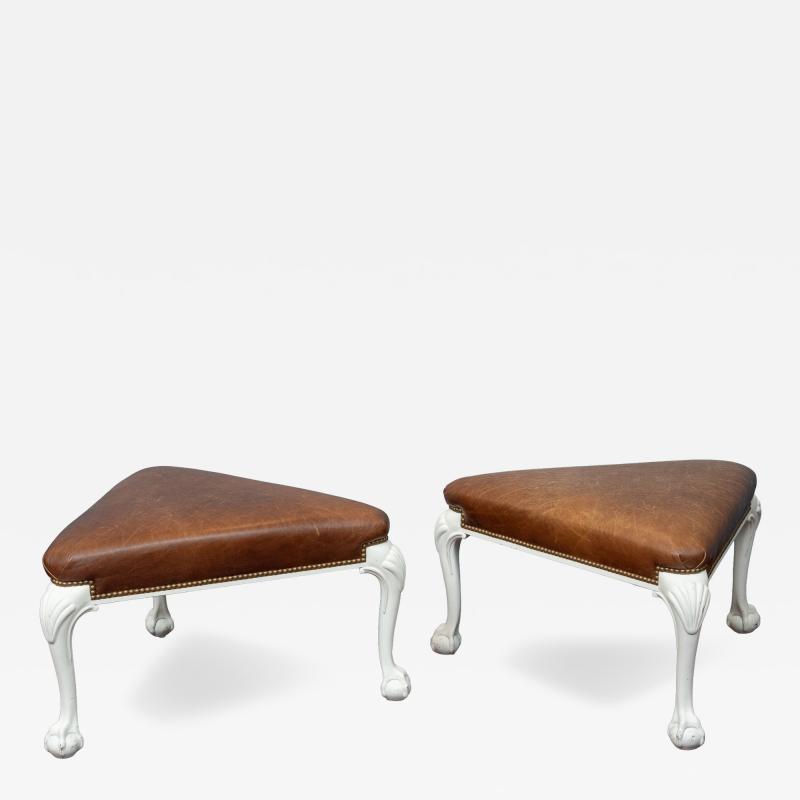 Oscar De La Renta Pair of Oscar de la Renta Ottoman