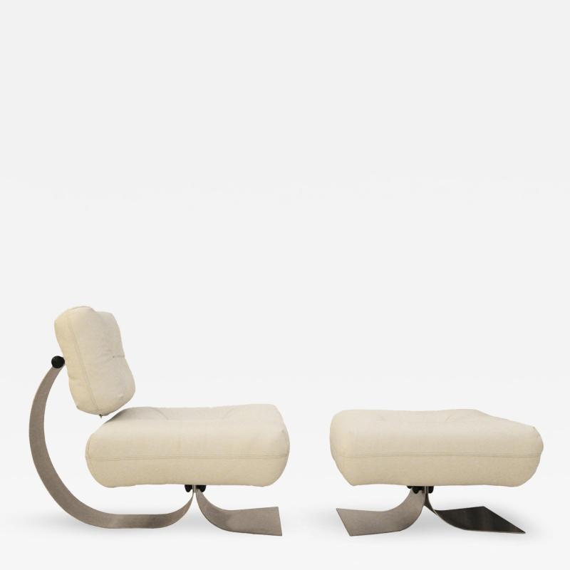 Oscar Niemeyer Alta Model Lounge Chair Designed by Oscar Niemeyer France 70s