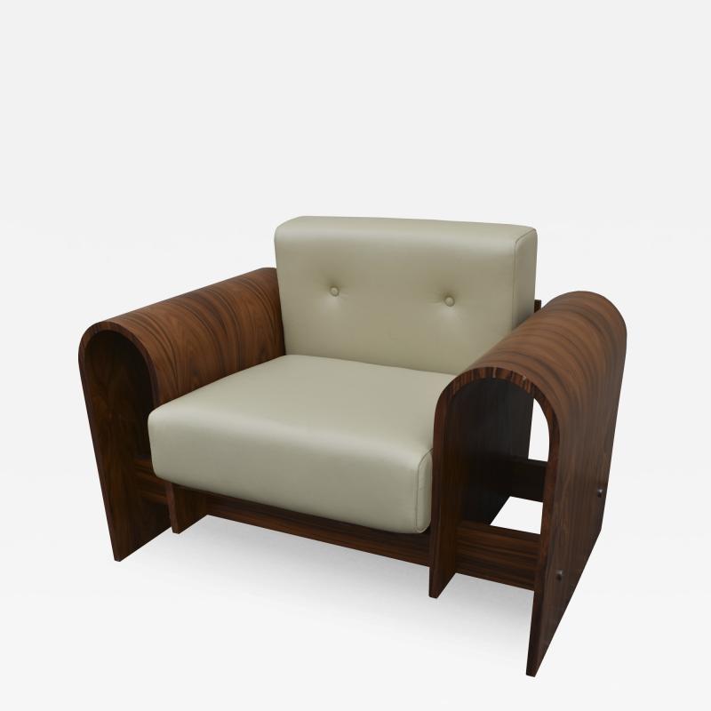 Oscar Niemeyer On Armchair