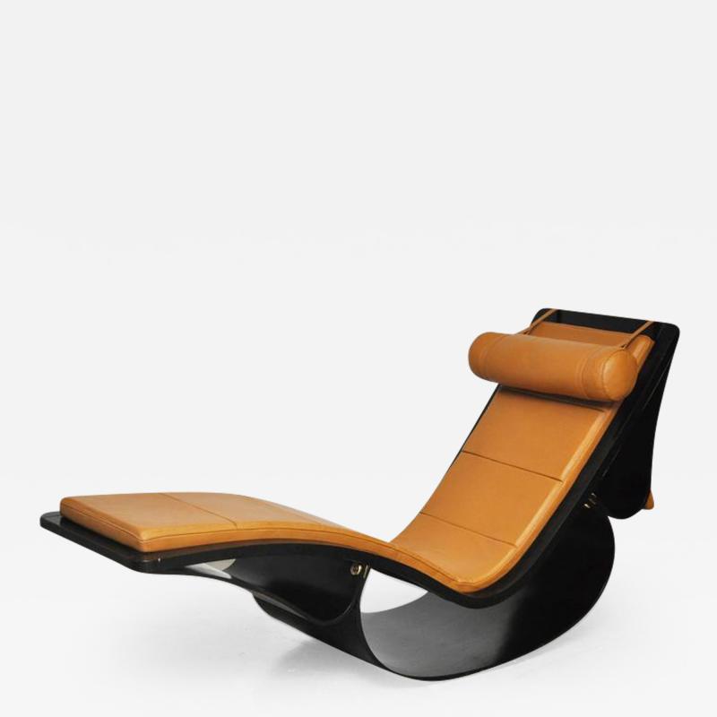 Oscar Niemeyer Original Rio Rocking Chaise by Oscar Niemeyer