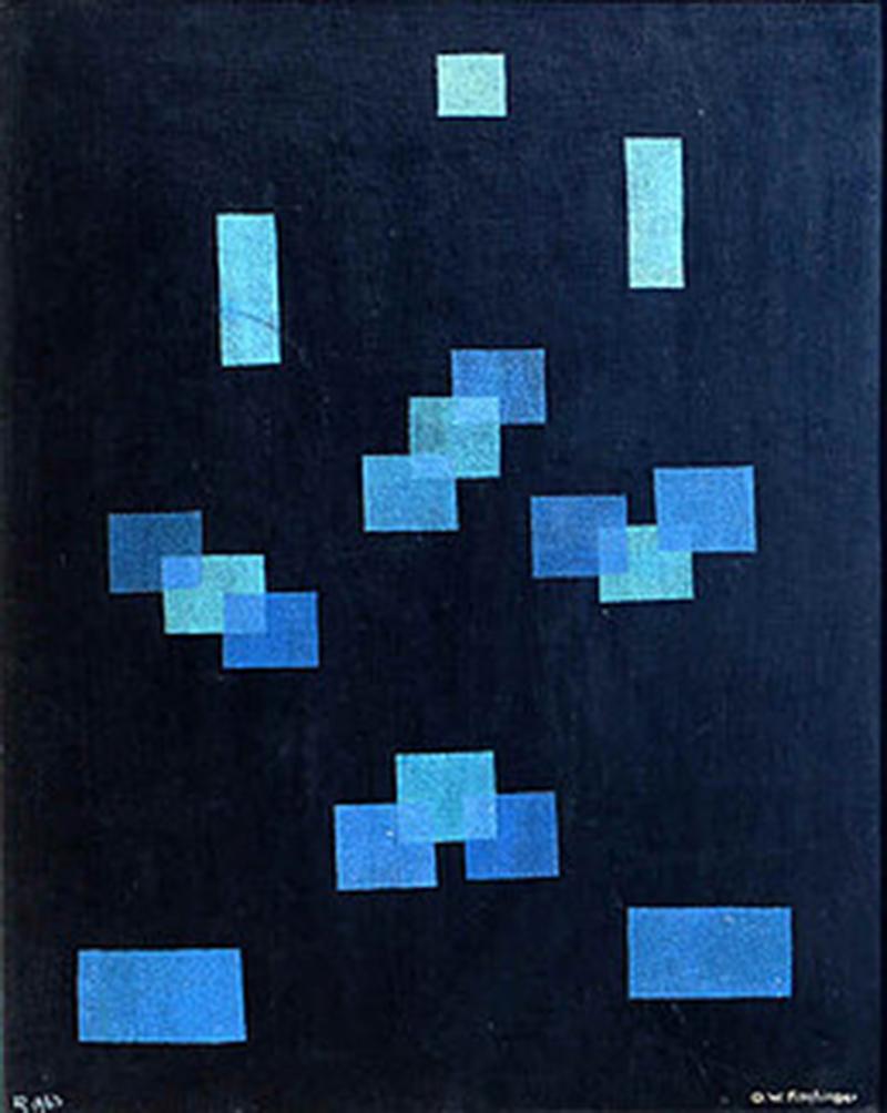 Oskar Fischinger Black and Blue 