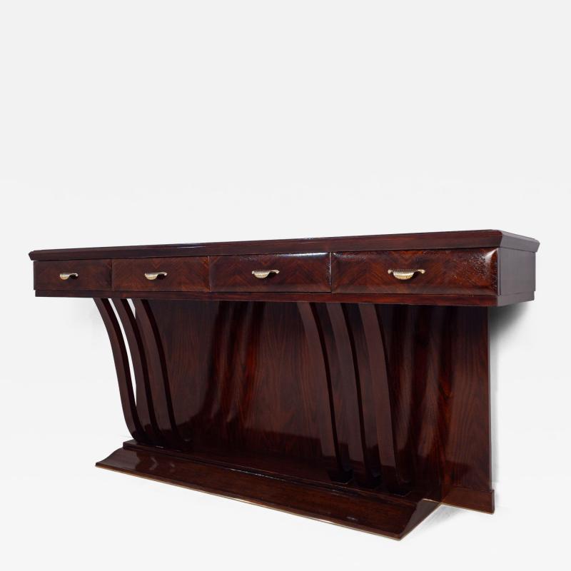 Osvaldo Borsani Italian Mid Century Console attributed to Osvaldo Borsani 1940s
