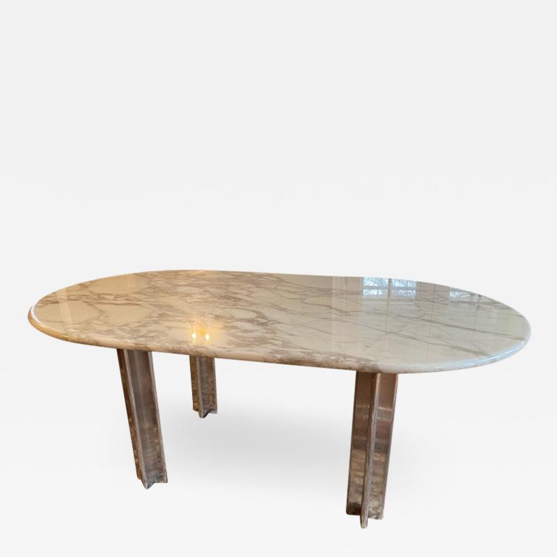 Osvaldo Borsani MODERNIST MARBLE RESIN DINING TABLE BY OSVALDO BORSANI FOR TECNO