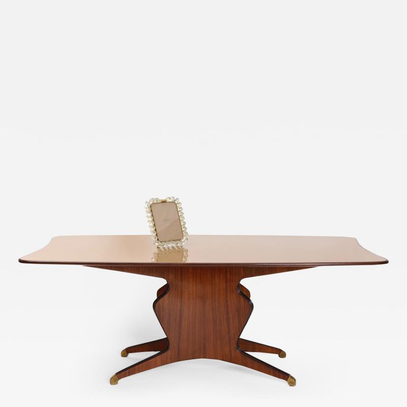 Osvaldo Borsani Osvaldo Borsani Rosewood Dining Table c 1950