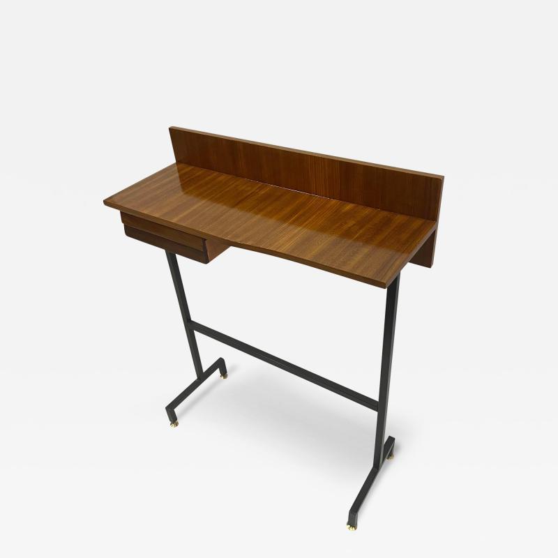 Osvaldo Borsani Rare Italian Mid Century Modern Console Writing Table by Ico Parisi 