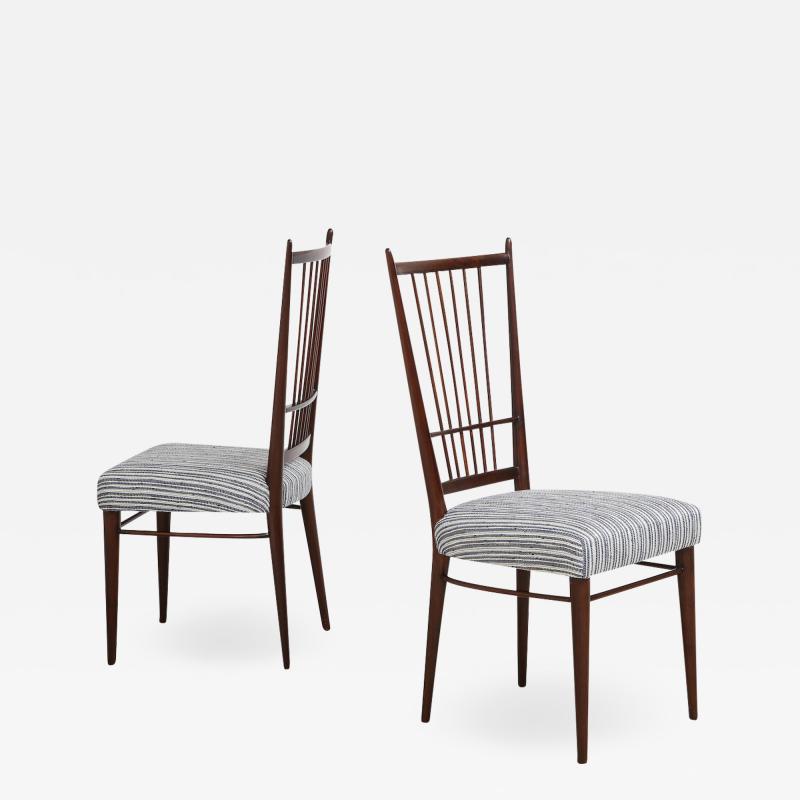 Osvaldo Borsani Set of 6 Model 6402 Dining Chairs by Osvaldo Borsani for ABV