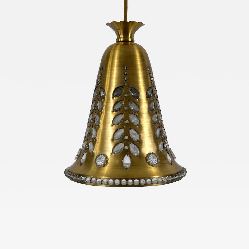 Oswald Haerdtl Elegant Mid Century Pendant Lamp by Oswald Haerdtl for Lobmeyr Austria 1950s
