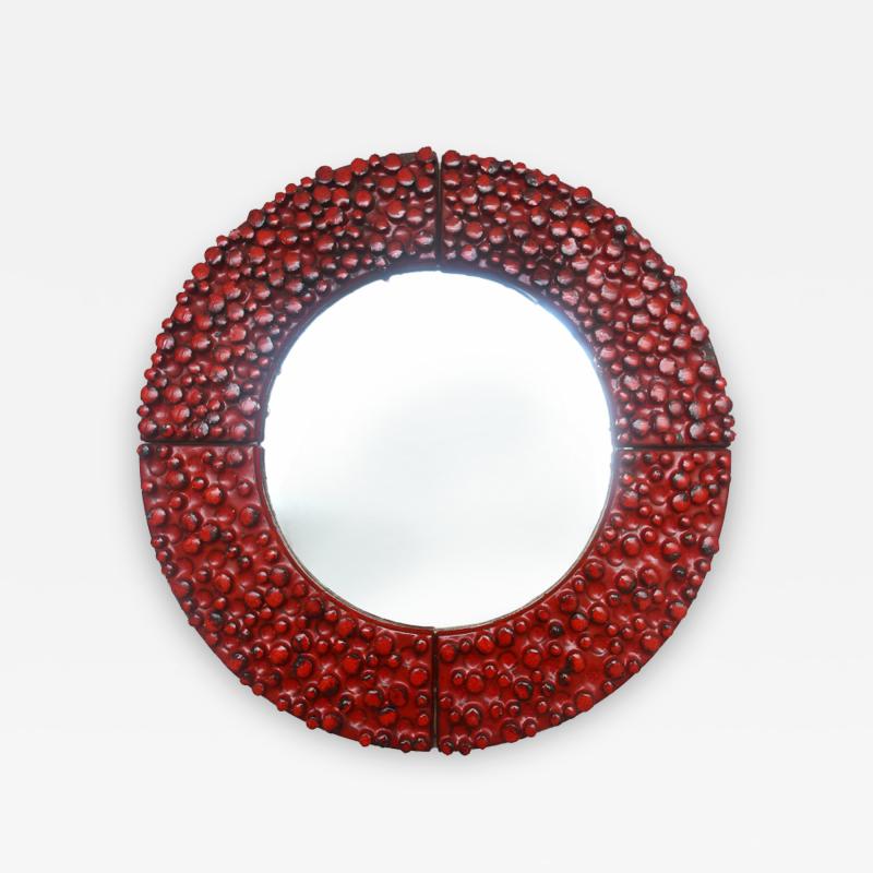 Oswald Tieberghien Tieberghien Ceramic Mirror
