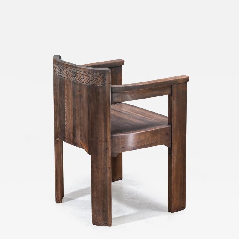 Otto Wretling Otto Wretling oak armchair Sweden