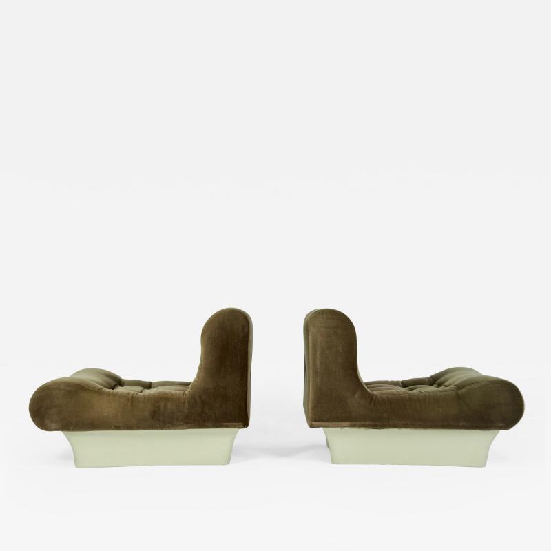 Otto Zapf Pair of Otto Zapf Lounge Chairs for Vitsoe