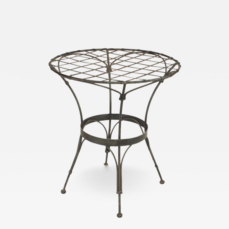 Outdoor Iron Round Caf Table