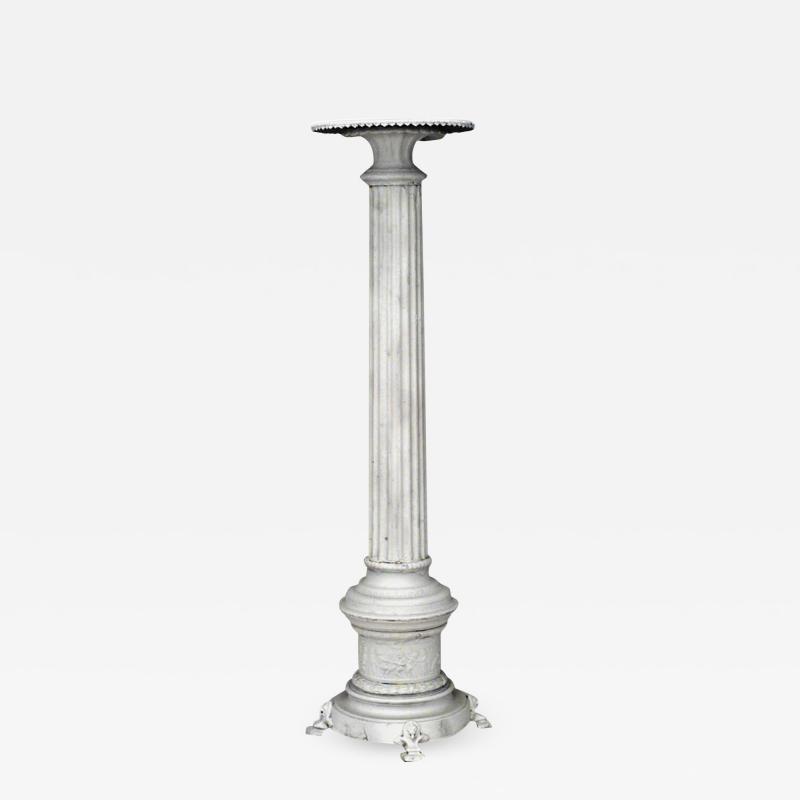 Outdoor Painted Column Pedestals