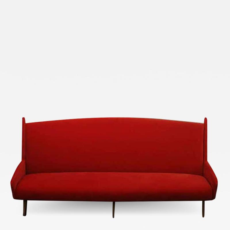 Over Scaled Mid Century Italian Sofa