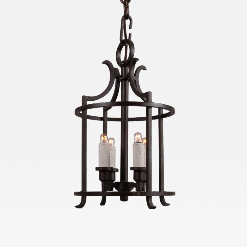 PAIR OF 1970S IRON LANTERNS FRANCE