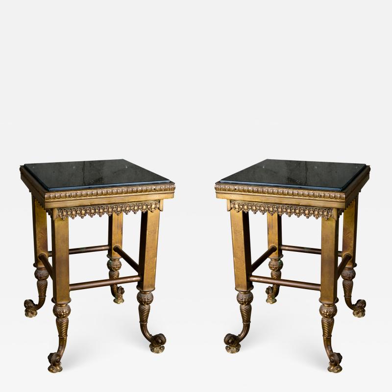 PAIR OF CONTINENTAL NEOCLASSICAL TABLES