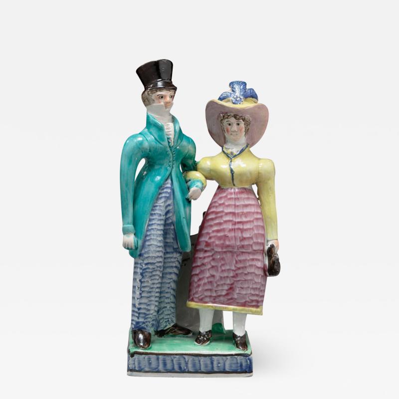 PEARLWARE DANDIES FIGURAL GROUP