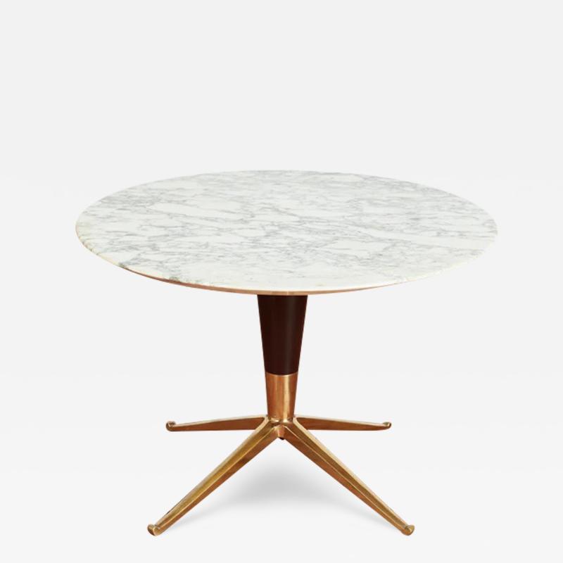 PETITE ITALIAN MARBLE SIDE TABLE