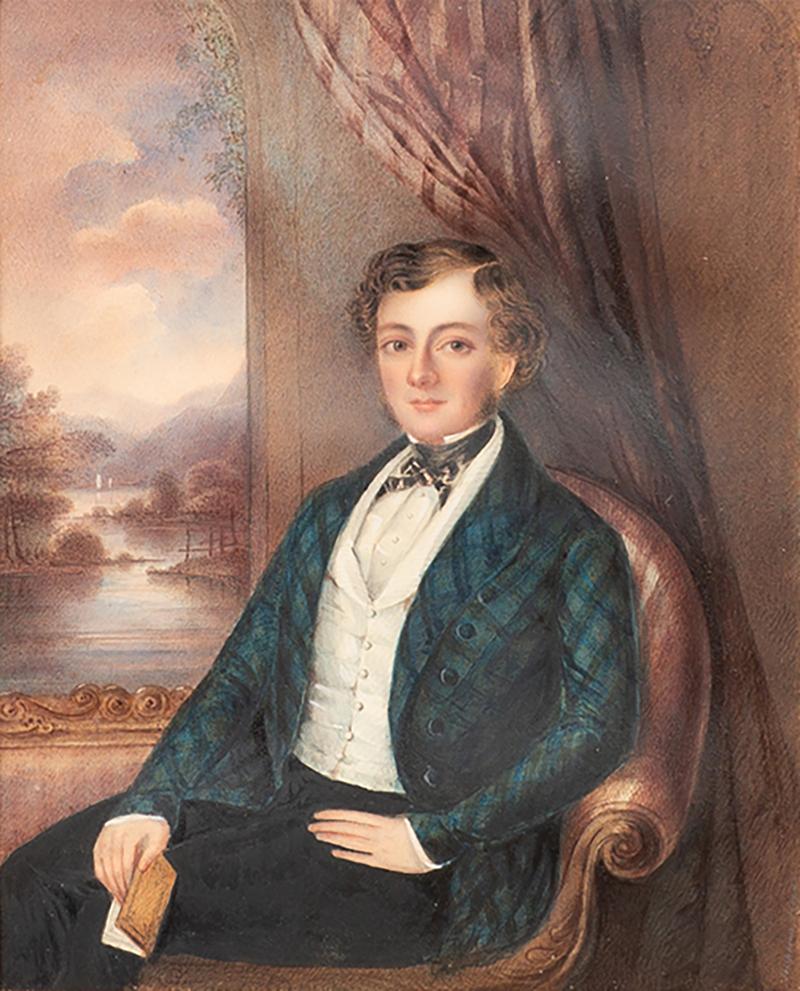 PORTRAIT OF A YOUNG GENTLEMAN SEATED
