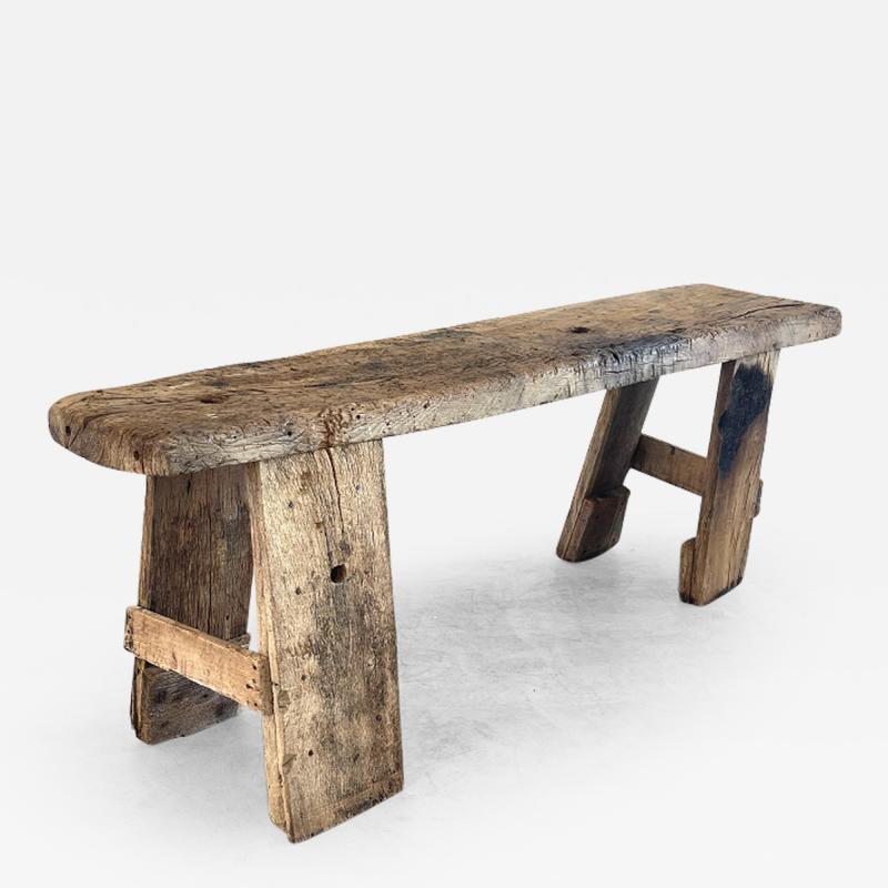 PRIMITIVE CONSOLE TABLE