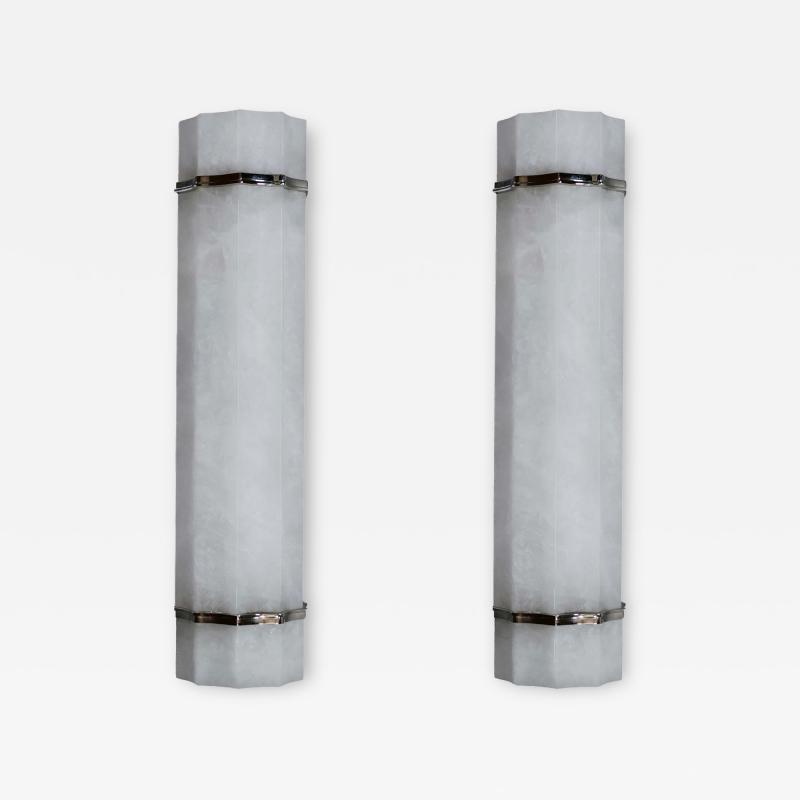 PSF20 Rock Crystal Sconces By Phoenix