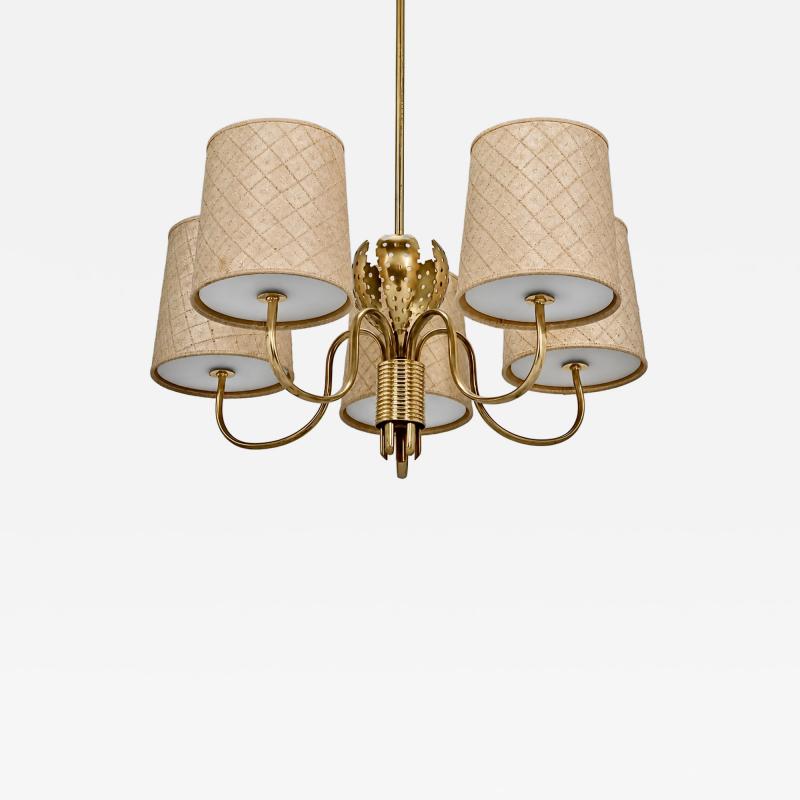 Paavo Tynell A chandelier by Paavo Tynell model 9030