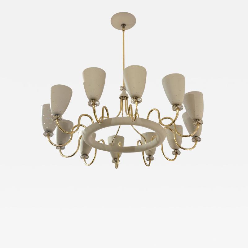 Paavo Tynell Ballerina 12 Light Chandelier by Paavo Tynell