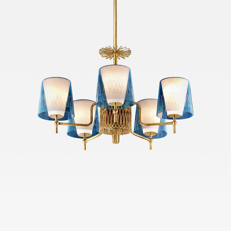 Paavo Tynell Chandelier by Paavo Tynell