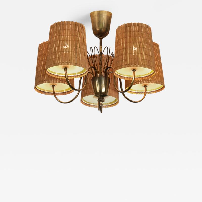 Paavo Tynell Model 9032 Chandelier by Paavo Tynell for Taito Finland Mid 20th Century