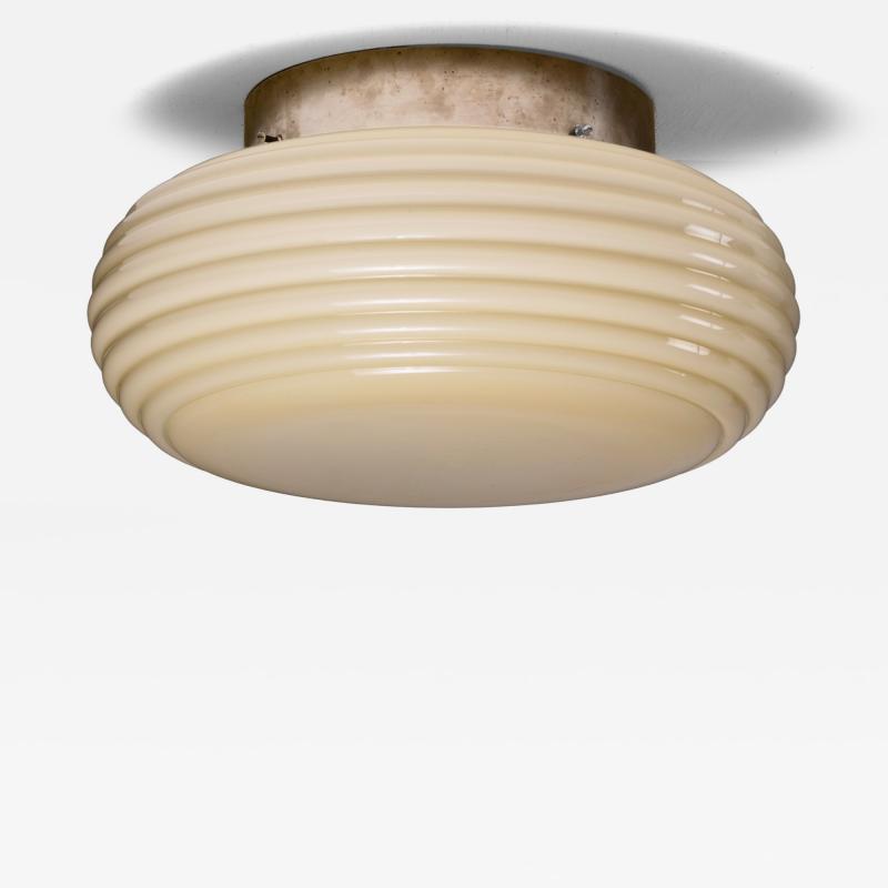 Paavo Tynell Paavo Tynell glass ceiling lamp for Taito