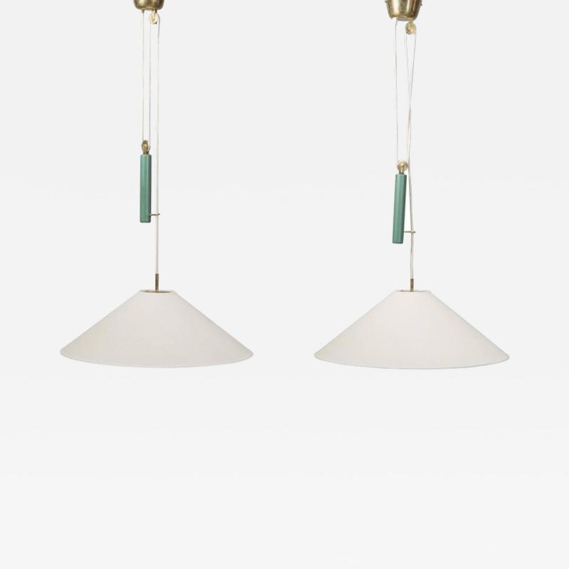 Paavo Tynell Pair of Pendants by Paavo Tynell for Taito