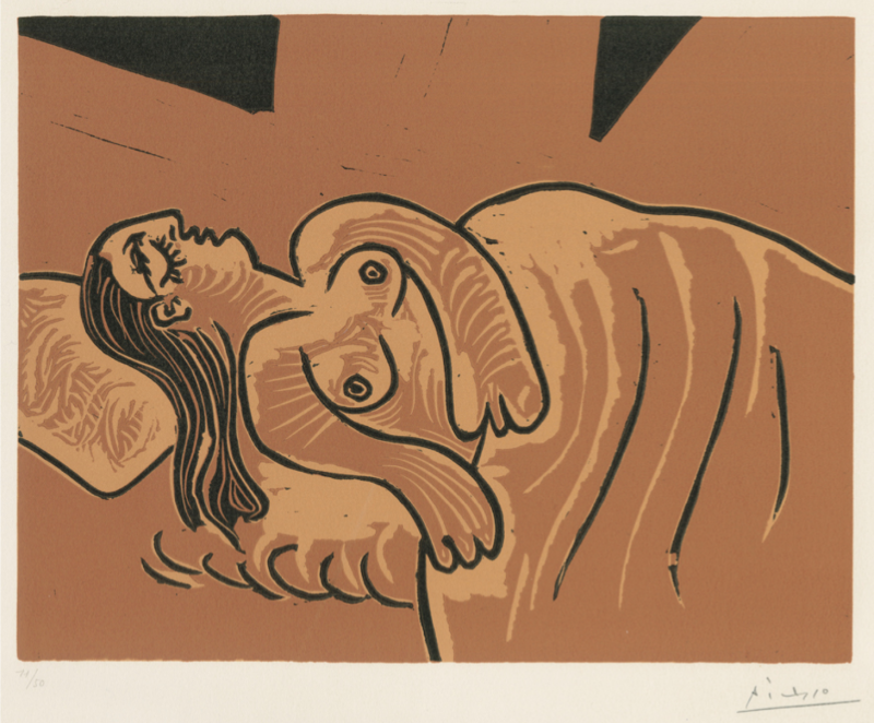 Pablo Picasso Dormeuse 1963