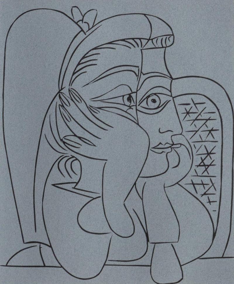Pablo Picasso Femme Accoudee 19 