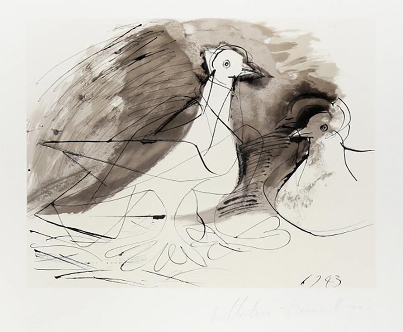 Pablo Picasso Pigeons