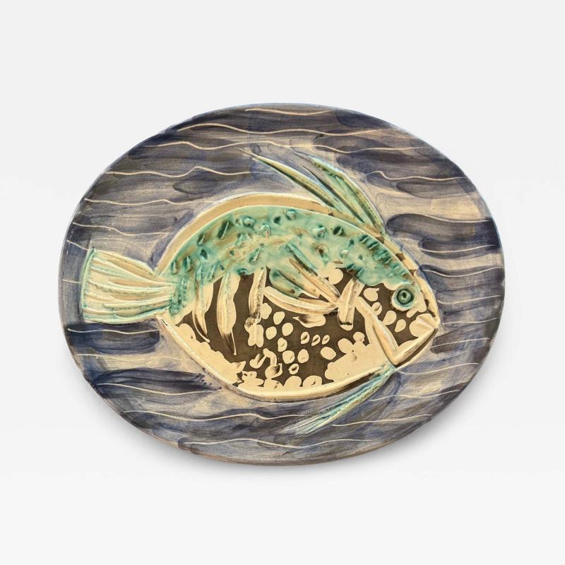 Pablo Picasso Poisson bleu A R 180 