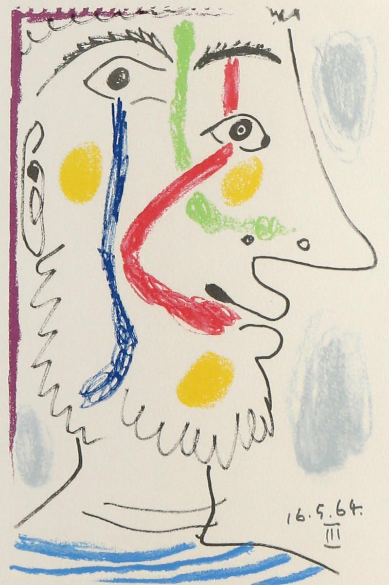 Pablo Picasso Profile III