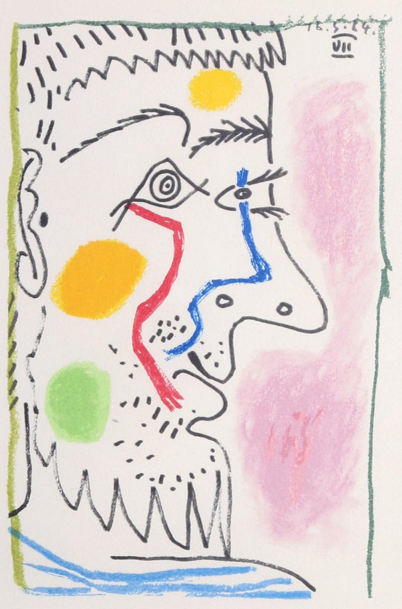 Pablo Picasso Untitled Profile VII 