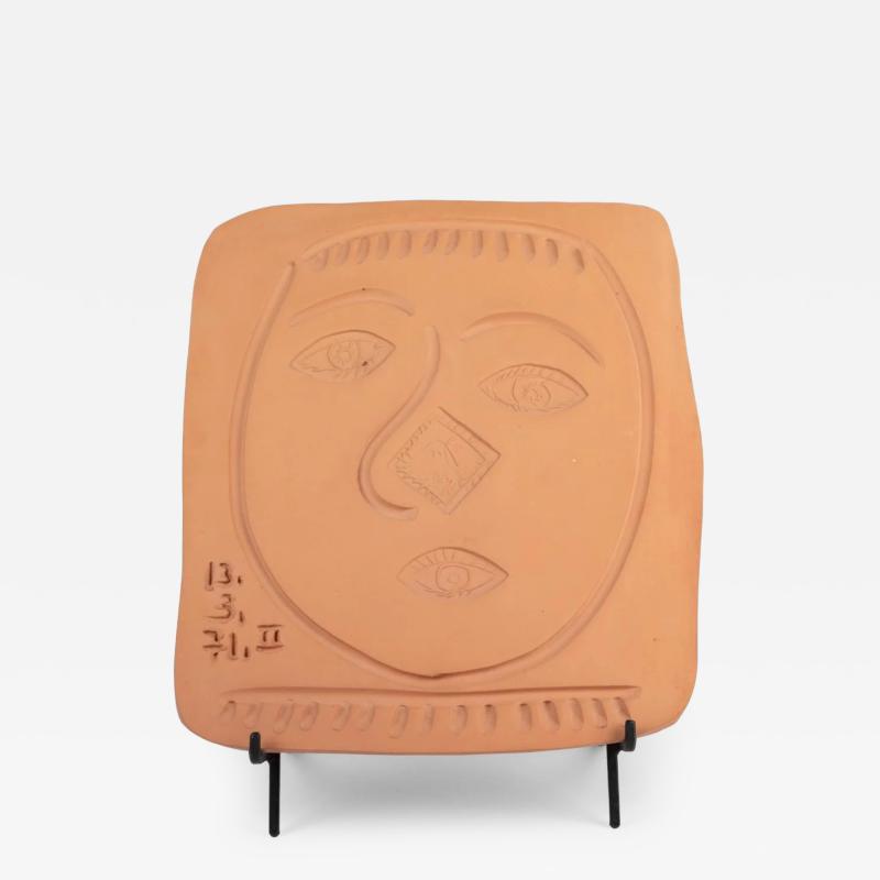 Pablo Picasso Visage au nez rond A R 621 
